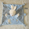 Doudou Plat Lapin Bleu Ciel et Rayures Abc - Simba / Nicotoy - Excellent État