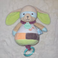Peluche Boite à Musique Lapin "Les Masqués" - Baby Nat' BN0122 - Très Bon État