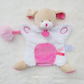 Doudou marionnette Chien Lovely Fraise blanc et rose - Doudou et Compagnie Très bon état